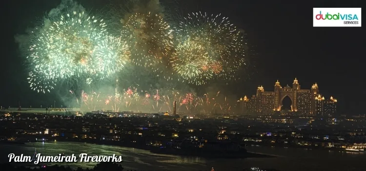 Watch Palm Jumeirah Fireworks on December 31st